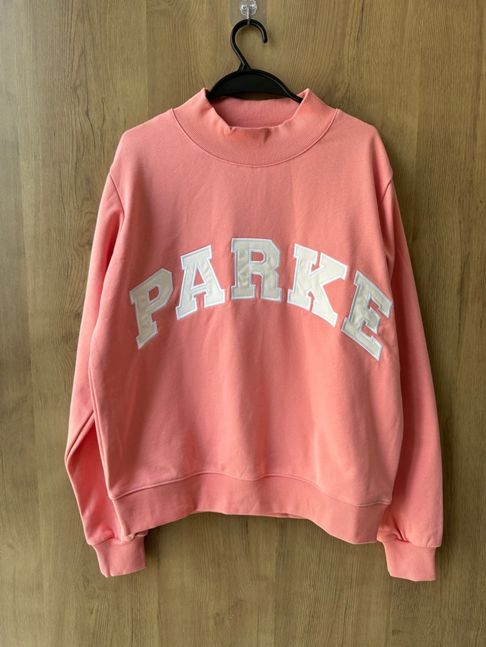 Parke College Vintage Pink Half Neck Pullover